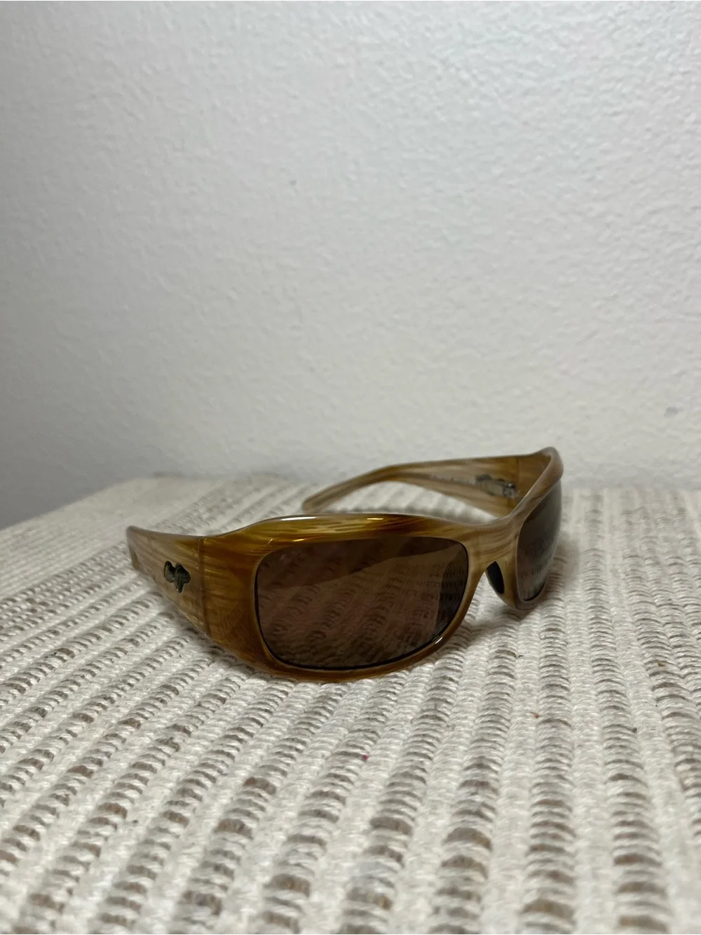 Maui Jim Brown Tortoiseshell Sunglasses with Brown Lenses